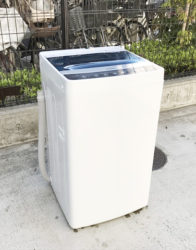 ハイアールの5.5KG容量洗濯機