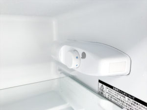 2ドア冷蔵庫　温度調整機能部