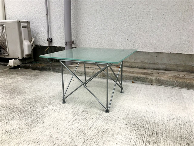 インザルームガラスサイドテーブル