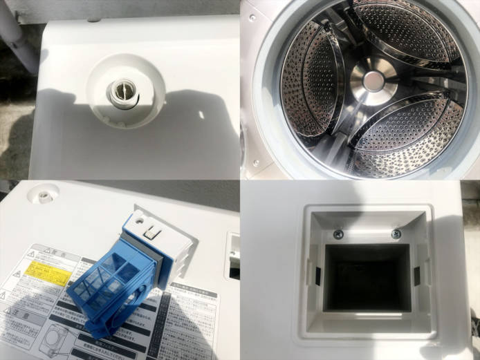 シャープドラム式洗濯機ES-S70詳細画像３