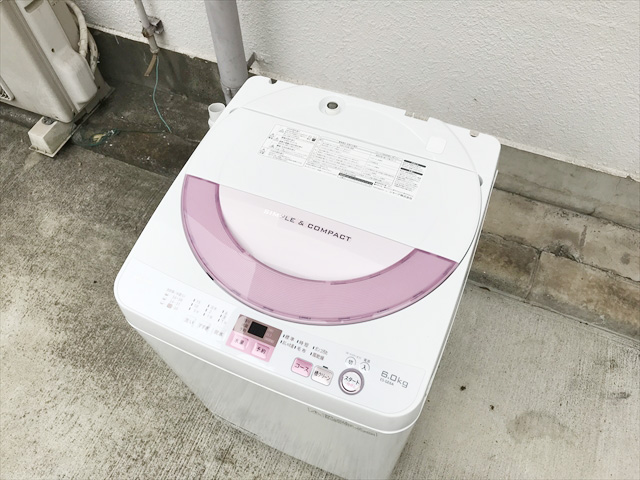 6キロ全自動洗濯機ES-GE6A