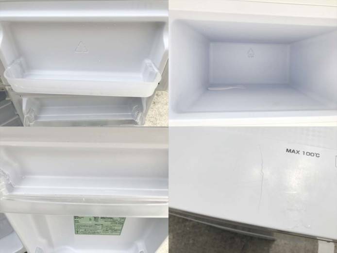 アイリスオーヤマ2ドア冷蔵庫コンパクト81リットル詳細画像3