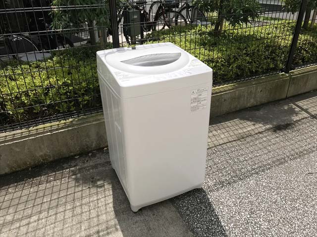 東芝全自動洗濯機5キログランホワイト
