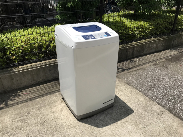 日立洗濯機5キロスリムコンパクト2015年製