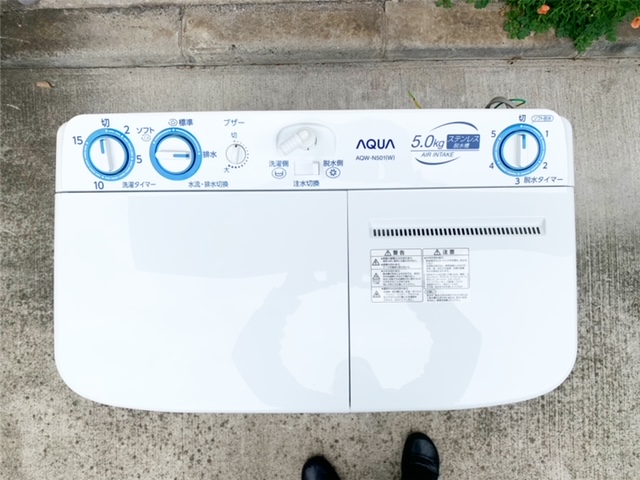 アクア二層式洗濯機