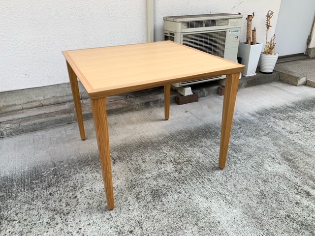 秋田木工ダイニングテーブル